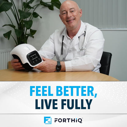 Brand New 2025 Kneeal™ 3-in-1 Heated Knee Massager with Red Light & Vibration Therapy