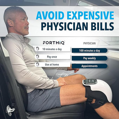 Brand New 2025 Kneeal™ 3-in-1 Heated Knee Massager with Red Light & Vibration Therapy