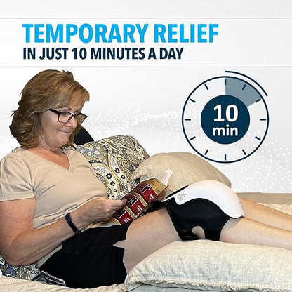 Brand New 2025 Kneeal™ 3-in-1 Heated Knee Massager with Red Light & Vibration Therapy