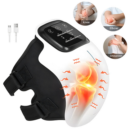 Brand New 2025 Kneeal™ 3-in-1 Heated Knee Massager with Red Light & Vibration Therapy